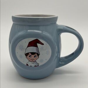 Elf on a Shelf Ceramic Holiday Coffee Cup Mug - Light Blue 2020